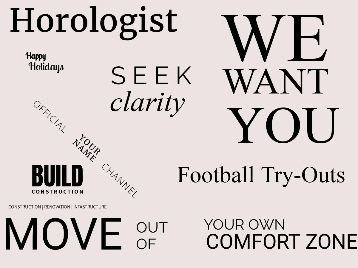 Typography Examples and Trends: Graphic Design Trends - The biggest trends in graphic design - Image