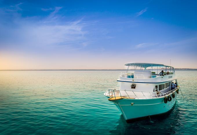 Photo of a yacht at sea - 80 Creative and inspiring engagement party ideas - Image