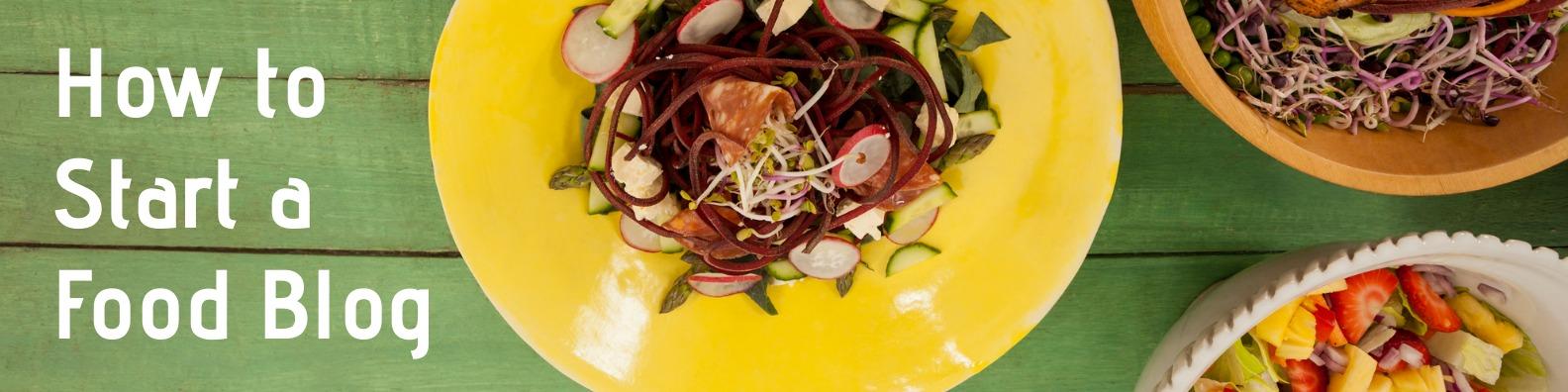 How to start a food blog cover photo - How-to Blog Ideas - Image
