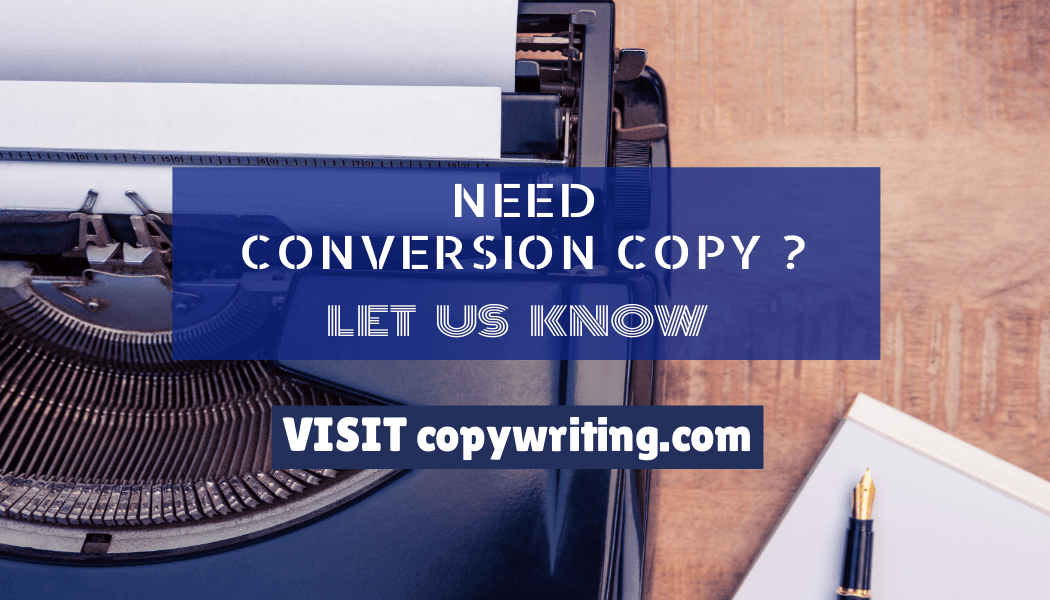 Text about the copywriting sales illustrated by a writing machine with a link to redirect from the website - How to make money from home: 10 proven ways - Image